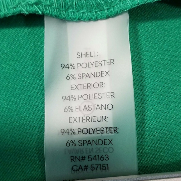 Calvin Klein Green Flounce Midi Sheath Dress Womens Size 4 - Picture 4 of 14